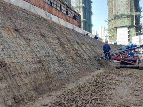 兴城建筑边坡支护